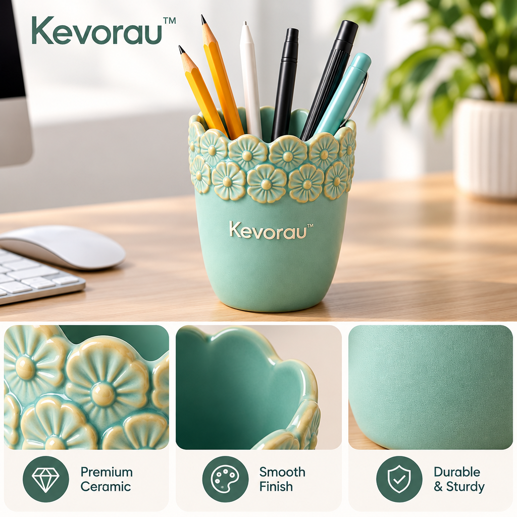 Kevorau™ Mint Meadow Floral Relief Cup