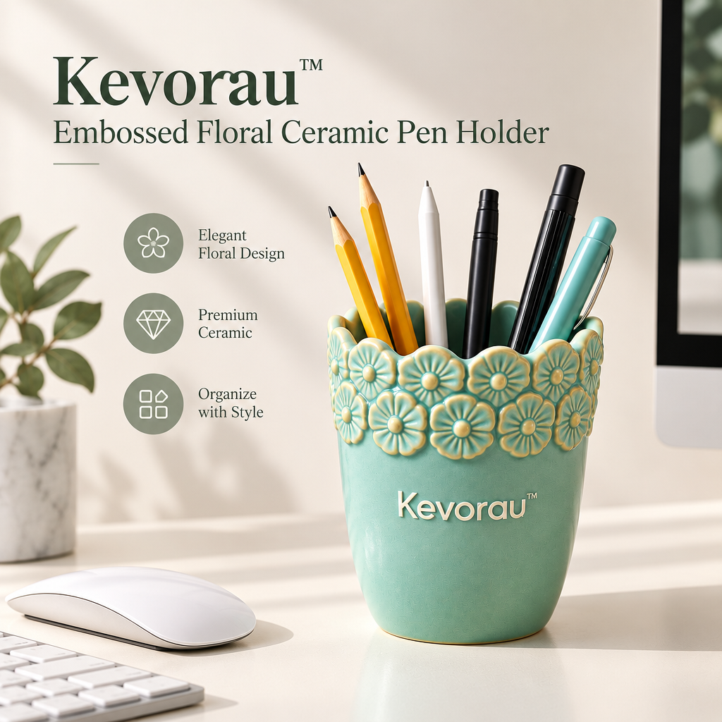 Kevorau™ Mint Meadow Floral Relief Cup
