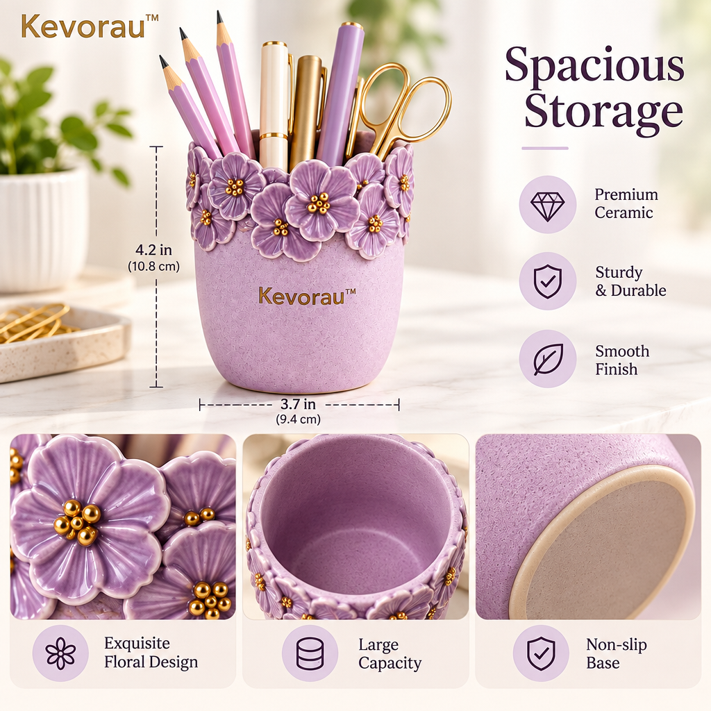 Kevorau™ Lavender Daisy Relief Organizer